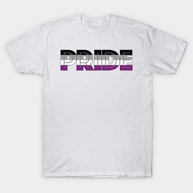 Asexual Pride T-Shirt by NightField